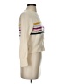 Madewell 100% Cashmere Color Block Ivory Cashmere Pullover Sweater Size XXS - photo 4