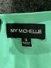 My Michelle 100% Polyester Green 3/4 Sleeve Blouse Size S - photo 7
