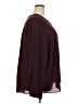Lane Bryant 100% Polyester Burgundy Long Sleeve Blouse Size 26 - 28 Plus - photo 4
