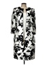 Albert Nipon 100% Polyester Ivory Coat Size 10 - photo 1