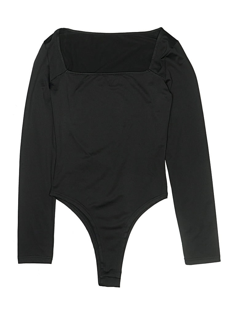 Pre-owned Unbranded Bodysuit In Black