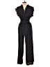 Max Studio Polka Dots Black Jumpsuit Size M - photo 2