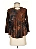 Ruby Rd. Brown 3/4 Sleeve Blouse Size S (petite) - photo 1