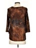 Ruby Rd. Brown 3/4 Sleeve Blouse Size S (petite) - photo 2