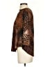 Ruby Rd. Brown 3/4 Sleeve Blouse Size S (petite) - photo 5