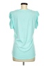 Xieerduo Teal Short Sleeve Top Size M - photo 2
