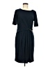 Ellen Tracy Solid Blue Casual Dress Size 8 - photo 1