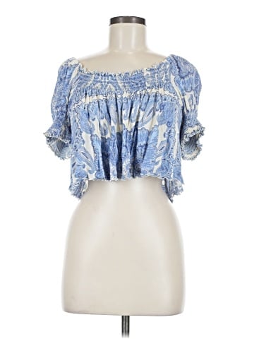 Urban Outfitters Short Sleeve Blouse (view 1)