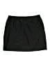 Unbranded 100% Polyester Solid Black Casual Skirt Size 24 waist - photo 1