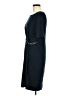 Ellen Tracy Solid Blue Casual Dress Size 8 - photo 5