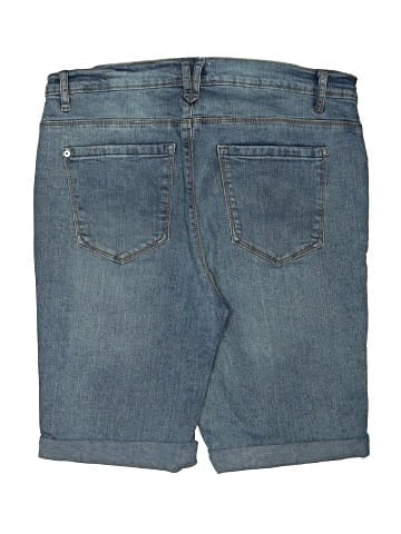 Curve Appeal Denim Shorts (view 2)