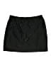Unbranded 100% Polyester Solid Black Casual Skirt Size 24 waist - photo 2