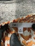 DR2 100% Polyester Orange Short Sleeve Blouse Size M - photo 7