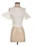 Zara Ivory Short Sleeve Top Size S - photo 1