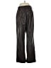 Babaton 100% Polyurethane Brown Black Casual Pants Size 4 - photo 2