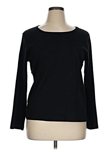 St. John's Bay Long Sleeve T-Shirt (view 1)