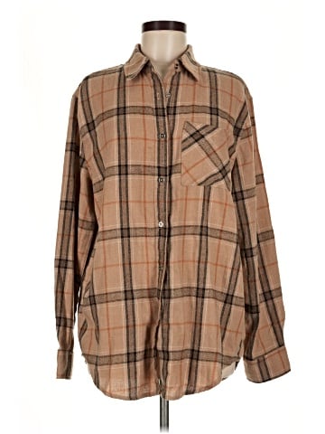 La Miel Long Sleeve Button-Down Shirt (view 1)