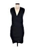 ALLSAINTS Solid Black Cocktail Dress Size M - photo 1
