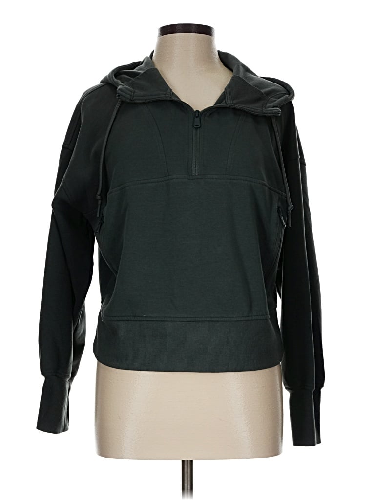 Pre-owned Active By Old Navy Zip Up Hoodie In Green