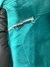 Unbranded Teal 3/4 Sleeve Button-Down Shirt Size L (estimated) - photo 7