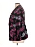 Lane Bryant Print Black Blazer Size 16 - photo 5