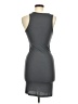 Talentless Solid Gray Cocktail Dress Size M - photo 2