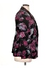 Lane Bryant Print Black Blazer Size 16 - photo 4