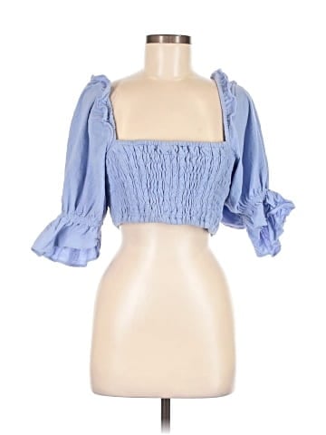 Free People 3/4 Sleeve Blouse (view 1)
