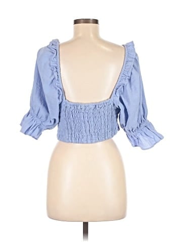 Free People 3/4 Sleeve Blouse (view 2)
