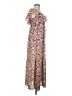 Shein 100% Polyester Floral Brown Casual Dress Size 4 - photo 4