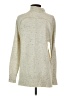 Ann Taylor LOFT Metallic Silver Turtleneck Sweater Size XS - photo 2