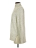 Ann Taylor LOFT Metallic Silver Turtleneck Sweater Size XS - photo 5