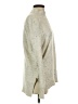 Ann Taylor LOFT Metallic Silver Turtleneck Sweater Size XS - photo 4