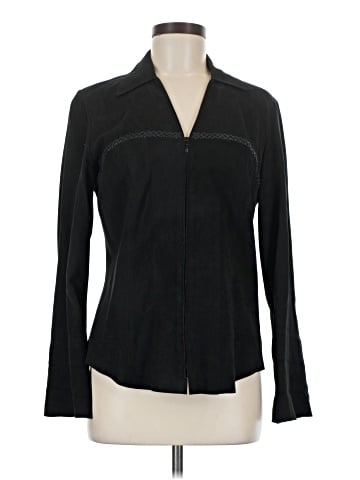 Dana Buchman Leather Jacket (view 1)