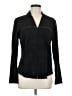 Dana Buchman 100% Suede Black Leather Jacket Size 6 - photo 1