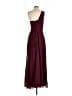 Unbranded 100% Polyester Burgundy Cocktail Dress Size 4 - photo 2