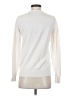 Ann Taylor LOFT 100% Cotton Graphic White Pullover Sweater Size XS - photo 2
