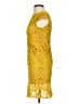 Few Moda 100% Polyester Yellow Cocktail Dress Size XS - photo 5