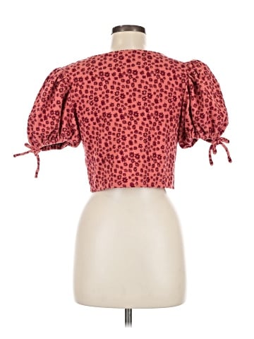 Free People Short Sleeve Blouse (view 2)