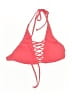 Quiksilver Solid Red Swimsuit Top Size XS (estimated) - photo 1