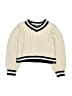 Max Studio Stripes Ivory Pullover Sweater Size S (kids) - photo 1