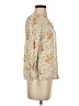 Rose & Thyme 100% Rayon Floral Ivory 3/4 Sleeve Blouse Size S - photo 4