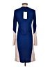 Lacoste 100% Rayon Color Block Blue Casual Dress Size EU 34 / US 4 - photo 2