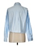 Mittoshop 100% Cotton Stars Blue Long Sleeve Blouse Size L - photo 2