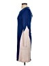 Lacoste 100% Rayon Color Block Blue Casual Dress Size EU 34 / US 4 - photo 5