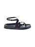 Aqua Black Brown Sandals Size 9 - photo 1