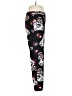 White House Black Market Floral Black Active Pants Size 8 - photo 4
