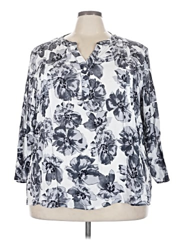 Fun2Fun 3/4 Sleeve Blouse (view 1)