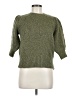 LA MAILLE SEZANE Paris Tweed Green Pullover Sweater Size M - photo 1