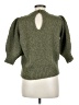 LA MAILLE SEZANE Paris Tweed Green Pullover Sweater Size M - photo 2
